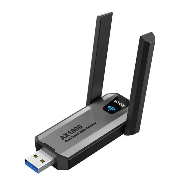 Wi-Fi-адаптер A13E-AX1800, 1800 Мбит/с, USB3.0, Wi-Fi 6, приемник-передатчик Wi-Fi, двухдиапазонный 2,4G/5,8G, поддержка MU-MIMO для настольных ПК
Wi-Fi-адаптер A13E-AX1800, 1800 Мбит/с, USB3.0, Wi-Fi 6, приемник-передатчик Wi-Fi, двухдиапазонный 2,4G/5,8G, поддержка MU-MIMO для настольных ПК