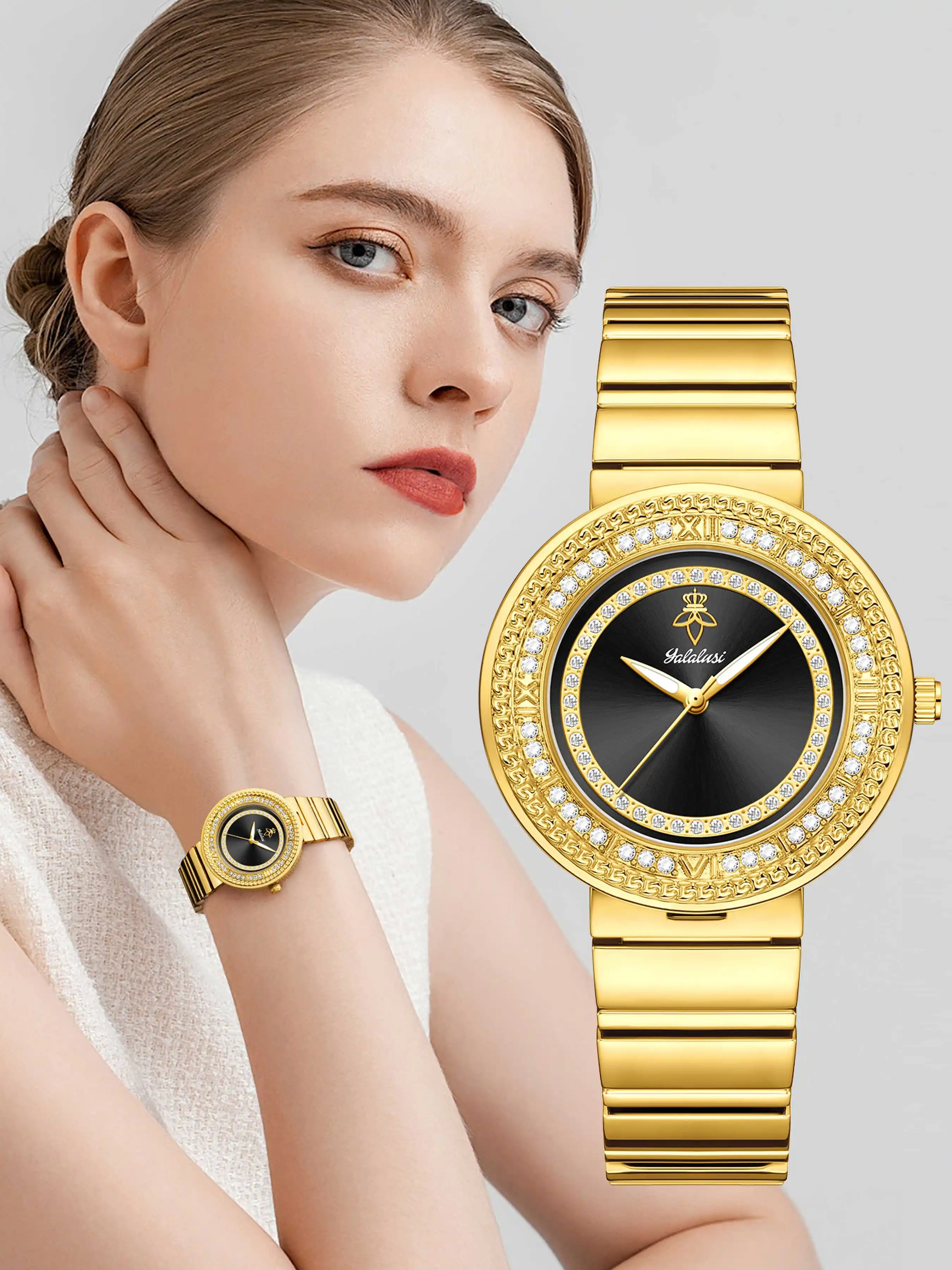 Women's Watch Brands: Luxury Diamond-Set Waterproof Quartz Wristwatches and Bracelets—Perfect Gifts reloj mujer ladies
Women's Watch Brands: Luxury Diamond-Set Waterproof Quartz Wristwatches and Bracelets—Perfect Gifts reloj mujer ladies