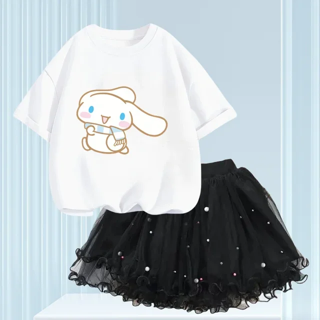 Laurel dog Summer Girls Clothes Korean Pretty T Shirt&mesh Tutu Skirt Two Piece Outfits Set 3-14 Year Children Party Clothing
Laurel dog Summer Girls Clothes Korean Pretty T Shirt&mesh Tutu Skirt Two Piece Outfits Set 3-14 Year Children Party Clothing