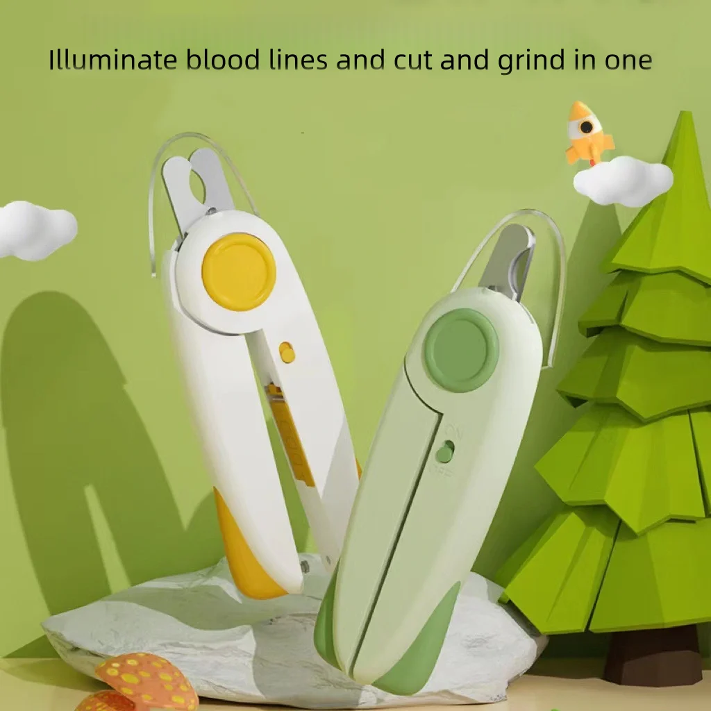 Pet nail clippers cat LED lights blood line nail clippers dog nail clippers cat and dog supplies accessories
Pet nail clippers cat LED lights blood line nail clippers dog nail clippers cat and dog supplies accessories