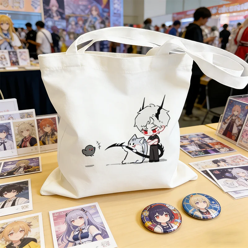 2026 Love and Deepspace Sylus Kitten Mephisto Cute Canvas Bag 30x35/35x40CM Anime Cosplay Cartoon Shoulder Handbag Fans Gift NEW
2026 Love and Deepspace Sylus Kitten Mephisto Cute Canvas Bag 30x35/35x40CM Anime Cosplay Cartoon Shoulder Handbag Fans Gift NEW