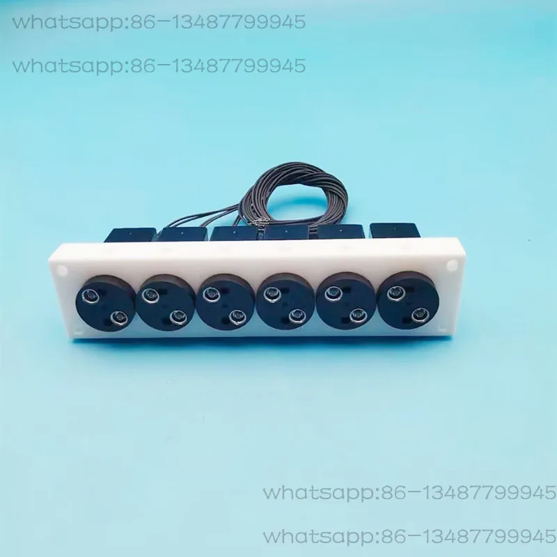 Energy-saving six-piece solenoid valve water quality online analyzer accessories
Energy-saving six-piece solenoid valve water quality online analyzer accessories