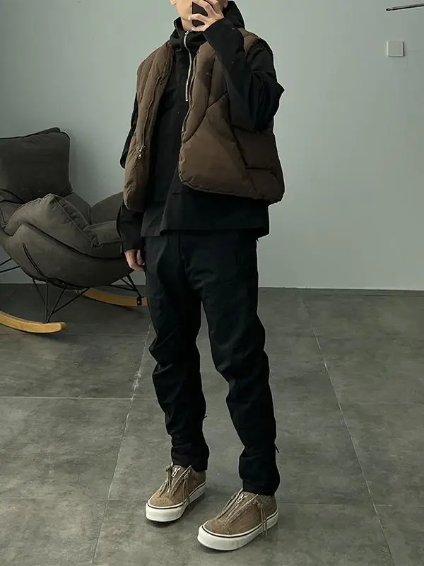 Жилеты Жилеты Толстые женские на молнии Осенние твидовые обычные пледы с тремя пуговицами Академические многослойные школьные стильные молодежные ПР
Жилеты Жилеты Толстые женские на молнии Осенние твидовые обычные пледы с тремя пуговицами Академические многослойные школьные стильные молодежные ПР