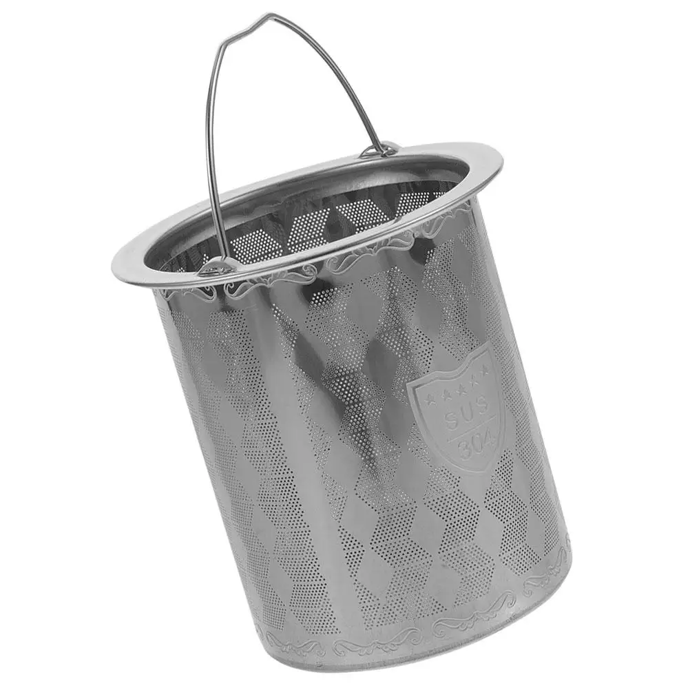 Tea Strainer 304 Stainless Steel Fine Mesh Teapot Infuser Lightweight Replacement Filter Coffee Milk Tea Residue
Tea Strainer 304 Stainless Steel Fine Mesh Teapot Infuser Lightweight Replacement Filter Coffee Milk Tea Residue