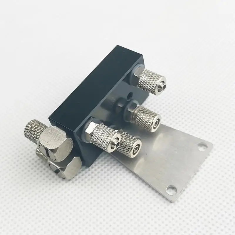 RC Hydraulic Model Big Arm Sub-oil Circuit Block Two-way Three-way Valve 1/12 Excavator Parts
RC Hydraulic Model Big Arm Sub-oil Circuit Block Two-way Three-way Valve 1/12 Excavator Parts