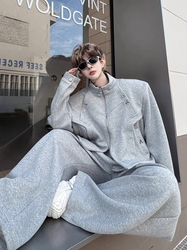 Комплект из двух предметов Tangz Studio: повседневная толстовка на молнии и брюки с длинными рукавами, молодежный осенний модный комплект с эффектом премиум-класса
Комплект из двух предметов Tangz Studio: повседневная толстовка на молнии и брюки с длинными рукавами, молодежный осенний модный комплект с эффектом премиум-класса