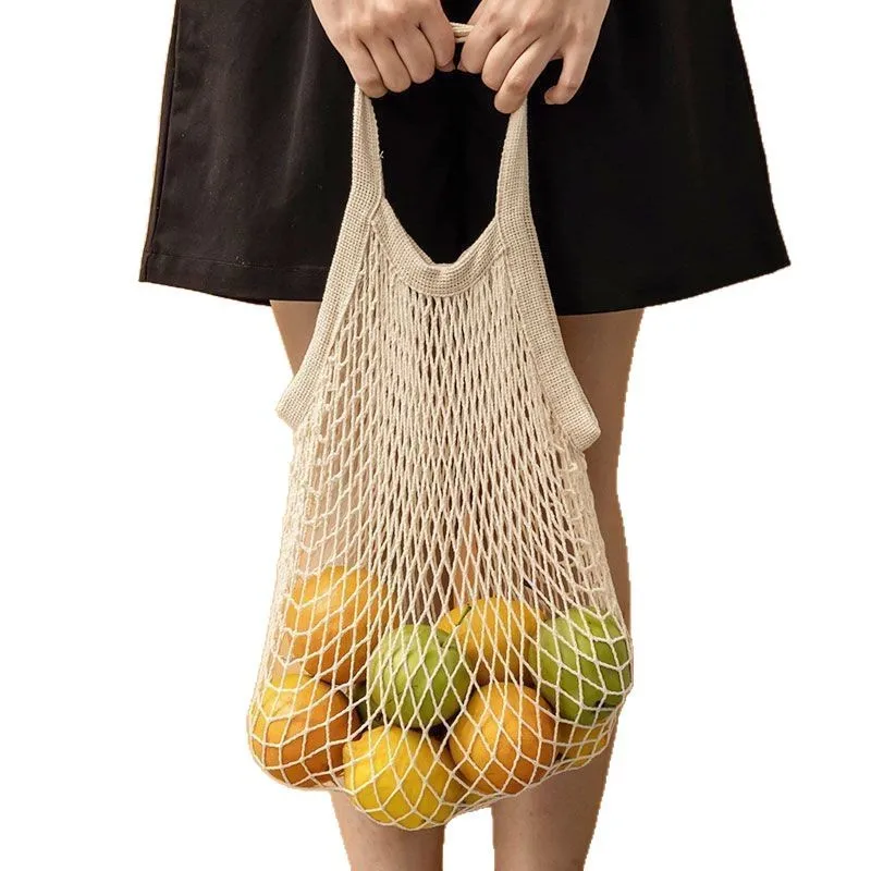 Fashion portable fruit mesh bag, environmentally friendly and convenient supermarket grocery shopping hollow bag storage durable
Fashion portable fruit mesh bag, environmentally friendly and convenient supermarket grocery shopping hollow bag storage durable