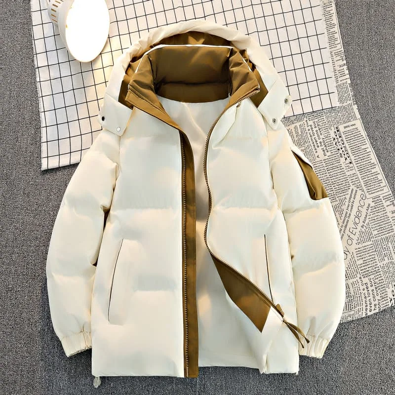 Men's winter jacket Cotton coat men fashion patchwork parkas male Outerwear hooded jacket Man windproof thick warm Down Jacket
Men's winter jacket Cotton coat men fashion patchwork parkas male Outerwear hooded jacket Man windproof thick warm Down Jacket