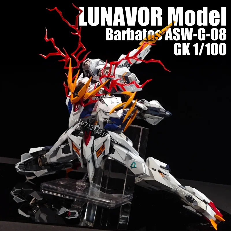 In Stock LUNAVOR Model Barbatos ASW-G-08 GK 1/100 Fenrir Toys Assembly Model Kit Action Figure Mecha Robot Gifts
In Stock LUNAVOR Model Barbatos ASW-G-08 GK 1/100 Fenrir Toys Assembly Model Kit Action Figure Mecha Robot Gifts