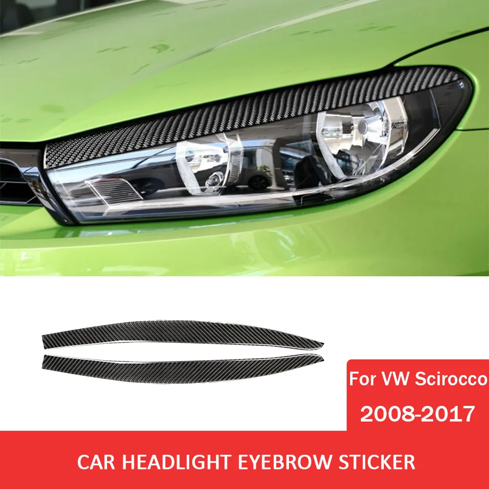 2pcs Carbon Fiber Decoration Car Headlight Eyebrow Trim Sticker for Volkswagen VW Scirocco 2008-2017 Auto Interior Accessories
2pcs Carbon Fiber Decoration Car Headlight Eyebrow Trim Sticker for Volkswagen VW Scirocco 2008-2017 Auto Interior Accessories