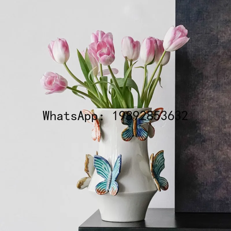 XL Ceramic Vase Living Room Flower Arrangement Hydroponic Rose Fresh Flower Light Luxury Decorative Ornament
XL Ceramic Vase Living Room Flower Arrangement Hydroponic Rose Fresh Flower Light Luxury Decorative Ornament