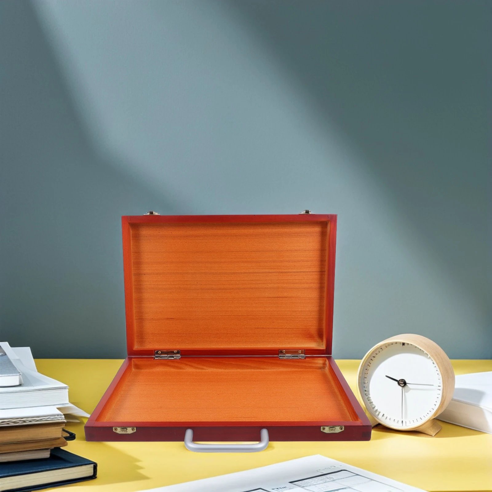 Portable Handheld Wood Box for Sketching Oil Painting Tools Storage Container Lightweight Proper Capacity Supplies Case
Portable Handheld Wood Box for Sketching Oil Painting Tools Storage Container Lightweight Proper Capacity Supplies Case