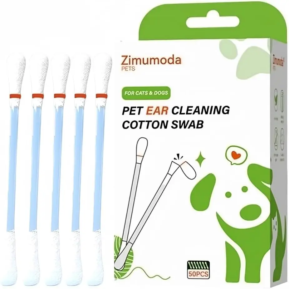 50 Pcs 2-in-1 Pet Ear Cleaning Swabs - Essential Oil Infused for Dogs & Cats - Gentle Ear Wax Removal - Soothing Itch - Individually Wrapped
50 Pcs 2-in-1 Pet Ear Cleaning Swabs - Essential Oil Infused for Dogs & Cats - Gentle Ear Wax Removal - Soothing Itch - Individually Wrapped