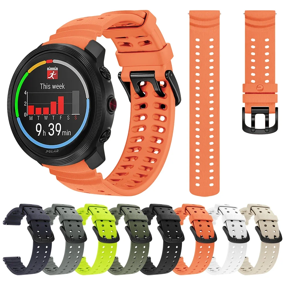 Силиконовый ремешок 22 мм для браслета POLAR Vantage M3 V3 M M2 1:1 для браслета POLAR Grit X2 Pro Titan GritX Sport Band
Силиконовый ремешок 22 мм для браслета POLAR Vantage M3 V3 M M2 1:1 для браслета POLAR Grit X2 Pro Titan GritX Sport Band