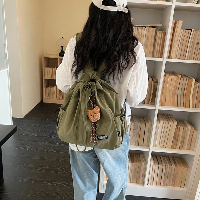 2026 New Large Capacity Drawstring Backpack Women Travel Hiking Handbag Tote Bag Casual Style Unisex School Bookbag
2026 New Large Capacity Drawstring Backpack Women Travel Hiking Handbag Tote Bag Casual Style Unisex School Bookbag