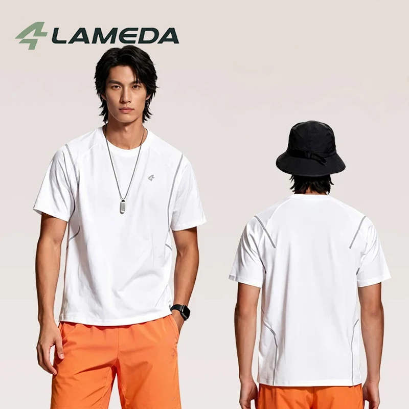 LAMEDA Cycling Short-Sleeve For Men Outdoor Sports Commuting Casual Reflective Loose T-Shirt Quick-Dry Summer Running Shorts
LAMEDA Cycling Short-Sleeve For Men Outdoor Sports Commuting Casual Reflective Loose T-Shirt Quick-Dry Summer Running Shorts