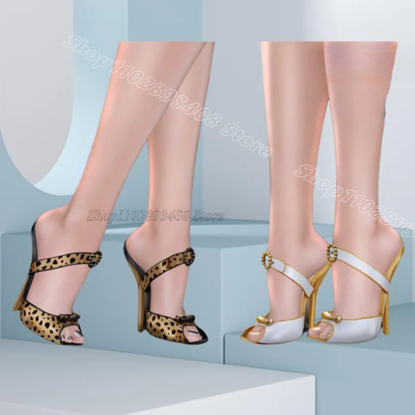 Leopard Print Peep Toe Slippers Personality Slip on Stylish Bowknot Decor Design for Women Slippers 2025 Zapatos Para Mujere
Leopard Print Peep Toe Slippers Personality Slip on Stylish Bowknot Decor Design for Women Slippers 2025 Zapatos Para Mujere