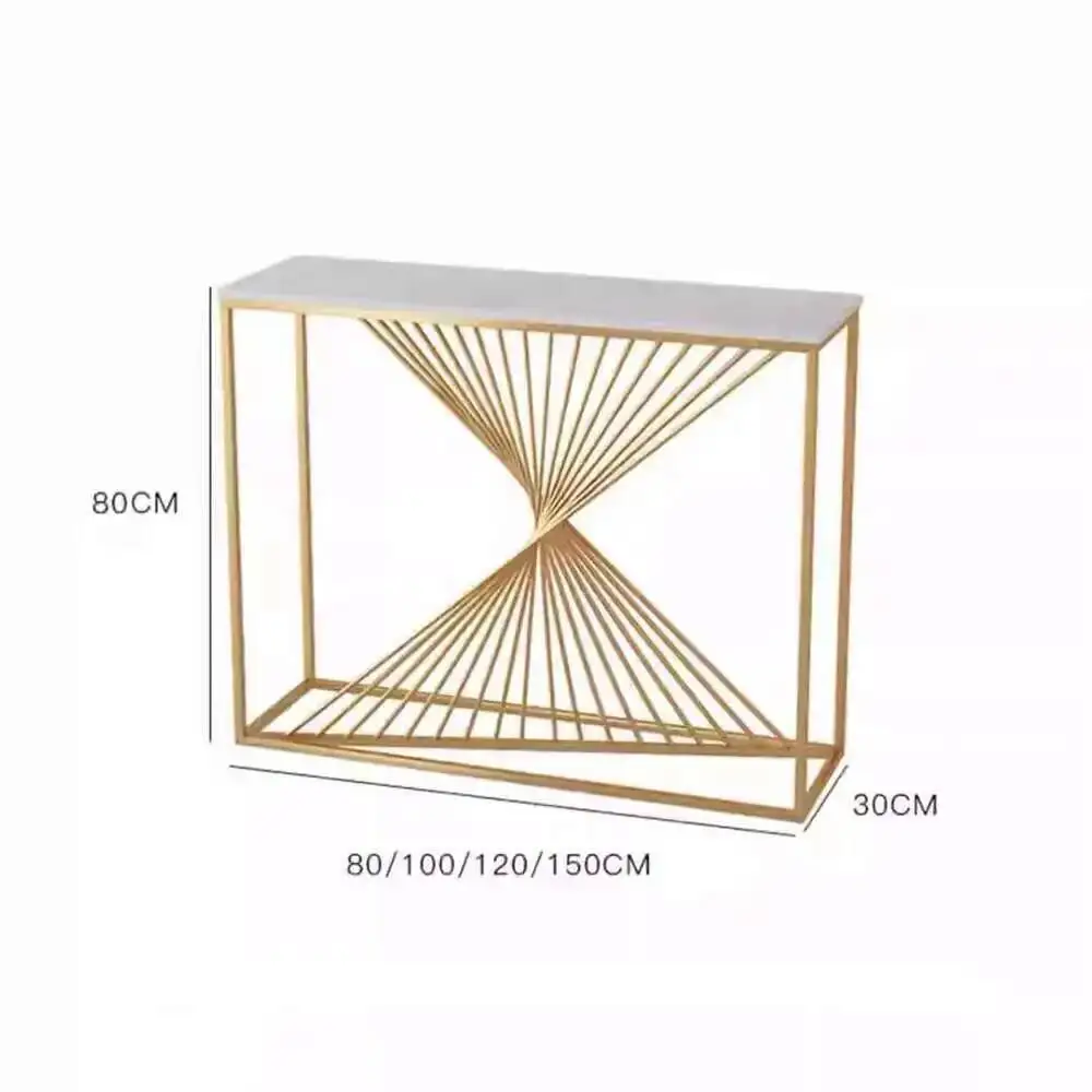 Beauty Console Table Luxury Hallway Entryways Marble Glam Console Table Aesthetic Modern Tisch Wohnzimer Home Furniture 
Beauty Console Table Luxury Hallway Entryways Marble Glam Console Table Aesthetic Modern Tisch Wohnzimer Home Furniture