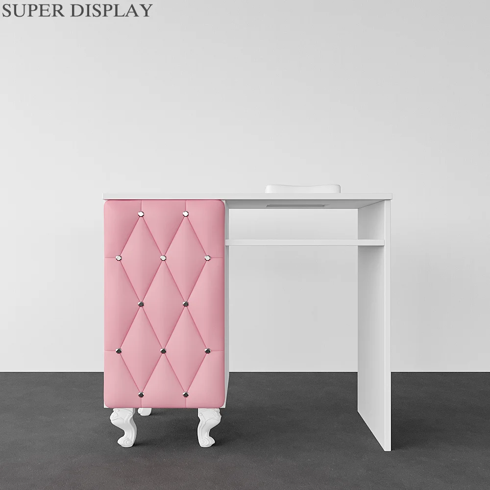 French Modern Style Nail Desk Cheap Beauty Salon Furniture Manicure Table with Glass Top
French Modern Style Nail Desk Cheap Beauty Salon Furniture Manicure Table with Glass Top