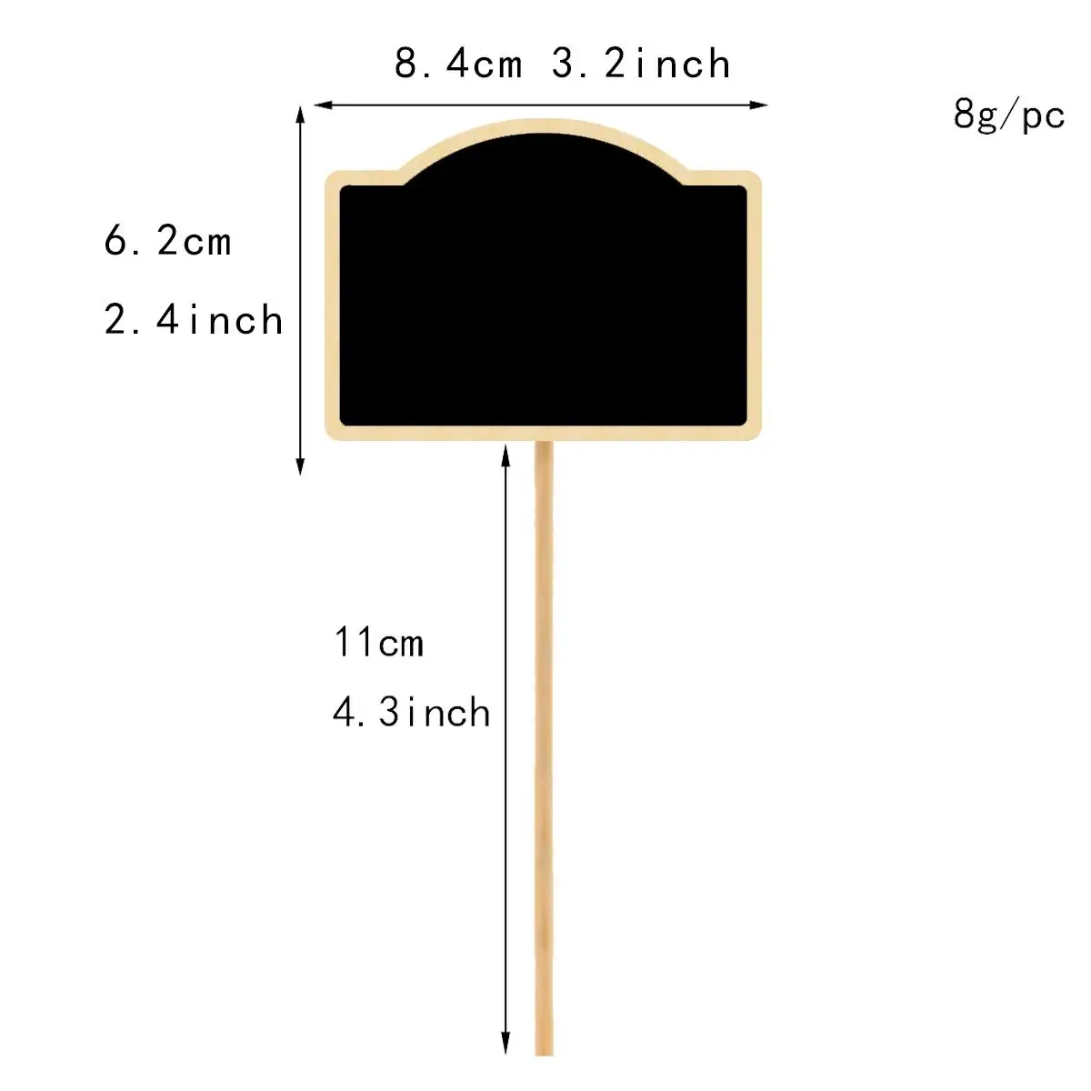 20pcs Mini Chalkboard Toppers Premium Wood Garden Flower Labels Blackboard Signs Plant Tags Easy Portable Christmas
20pcs Mini Chalkboard Toppers Premium Wood Garden Flower Labels Blackboard Signs Plant Tags Easy Portable Christmas