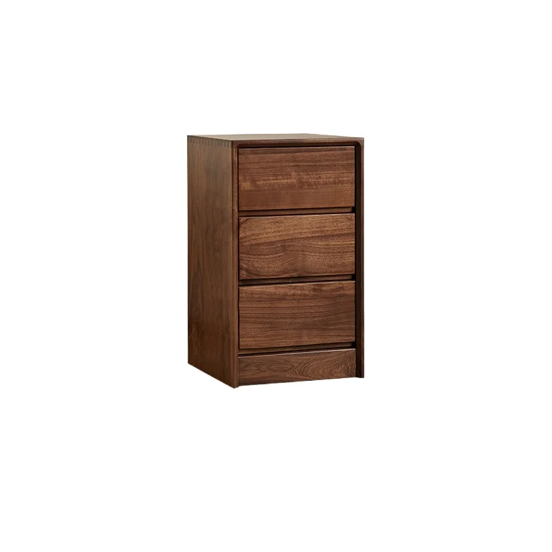 Black walnut solid wood combination chest cabinet Nordic simple household storage cabinet against the wall
Black walnut solid wood combination chest cabinet Nordic simple household storage cabinet against the wall