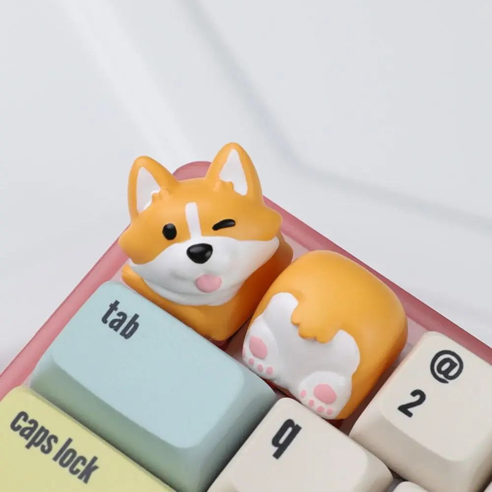Universal Cartoon Corgi Keycaps Little Key Animal Crogi Butt Keyboard Cap Cute 3D Mechanical Keyboard Keycap Cross Axis
Universal Cartoon Corgi Keycaps Little Key Animal Crogi Butt Keyboard Cap Cute 3D Mechanical Keyboard Keycap Cross Axis