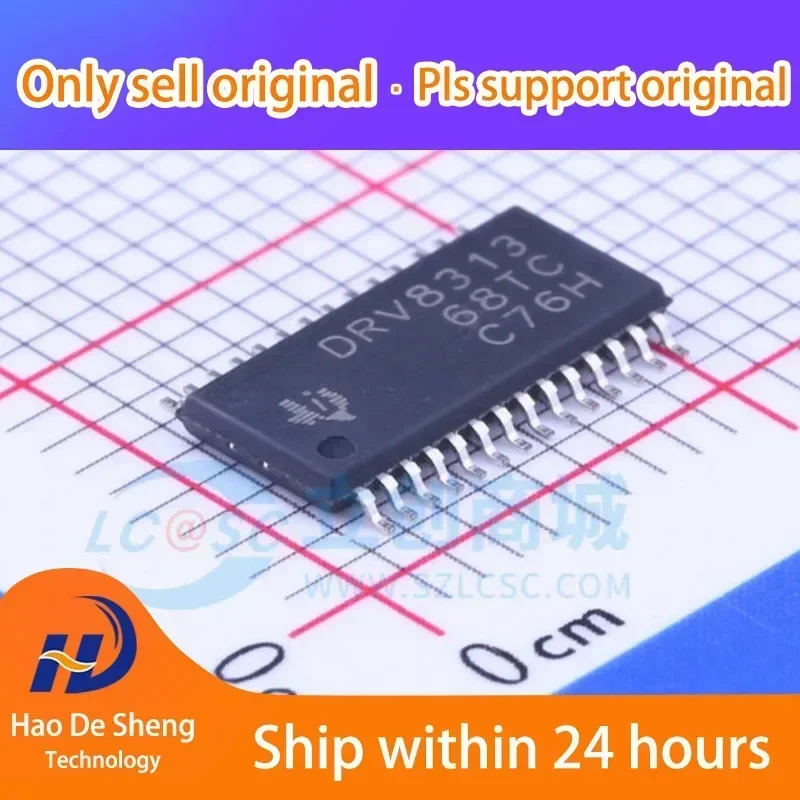 10 шт./лот DRV8313 DRV8313PWPR TSSOP-28 новый оригинальный в наличии 
10 шт./лот DRV8313 DRV8313PWPR TSSOP-28 новый оригинальный в наличии