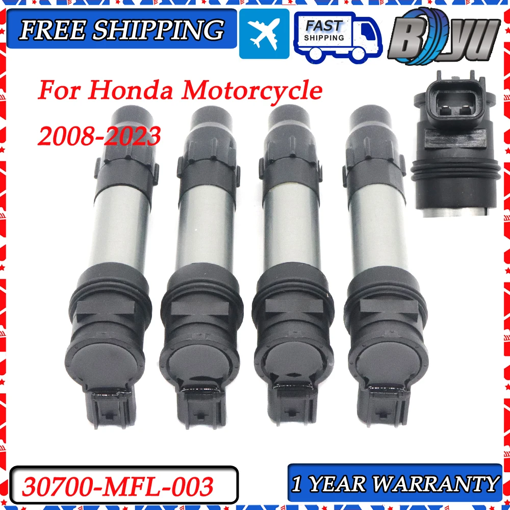 1/4pcs 30700-MFL-003 Ignition Coil Fit For Honda Motorcycle CBR1000RR CBR1000RA 2008-2023 30700MFL003 129700-5150 1297005150
1/4pcs 30700-MFL-003 Ignition Coil Fit For Honda Motorcycle CBR1000RR CBR1000RA 2008-2023 30700MFL003 129700-5150 1297005150