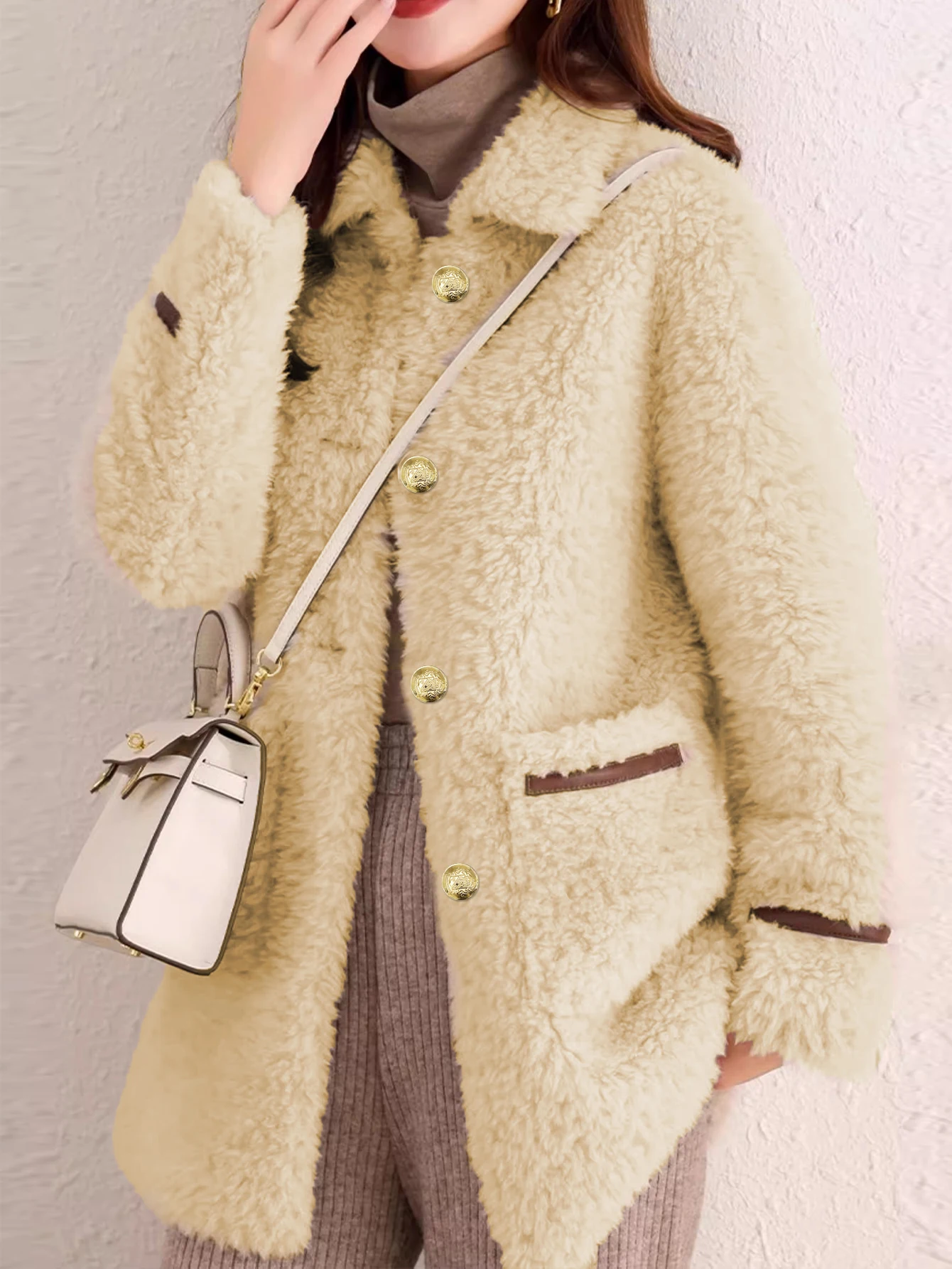 Women's Fashion Winter Faux Fur Jacket Top Versatile Outfitting Outerwear for All Occasions
Women's Fashion Winter Faux Fur Jacket Top Versatile Outfitting Outerwear for All Occasions