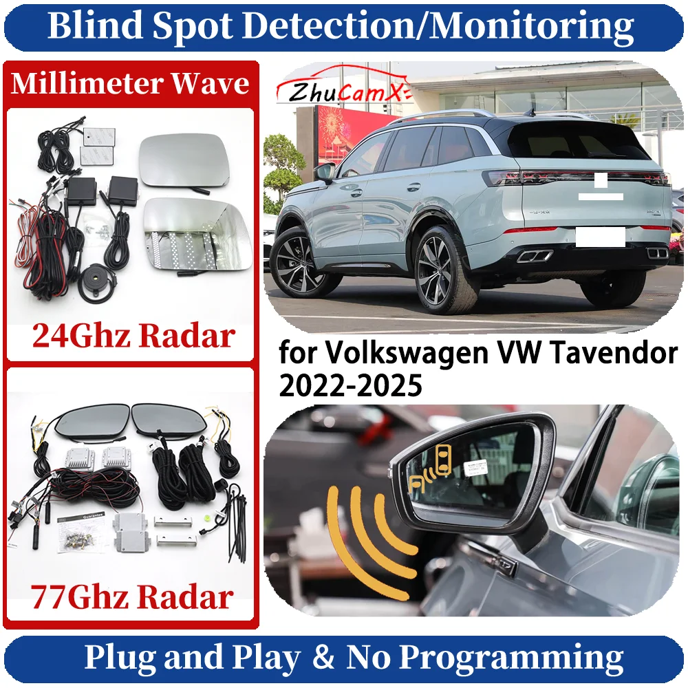 Blind Spot Monitoring/Detection System for Volkswagen VW Tavendor 2022-2025 Night Driving Side Lane Change Warning Safe Assist
Blind Spot Monitoring/Detection System for Volkswagen VW Tavendor 2022-2025 Night Driving Side Lane Change Warning Safe Assist