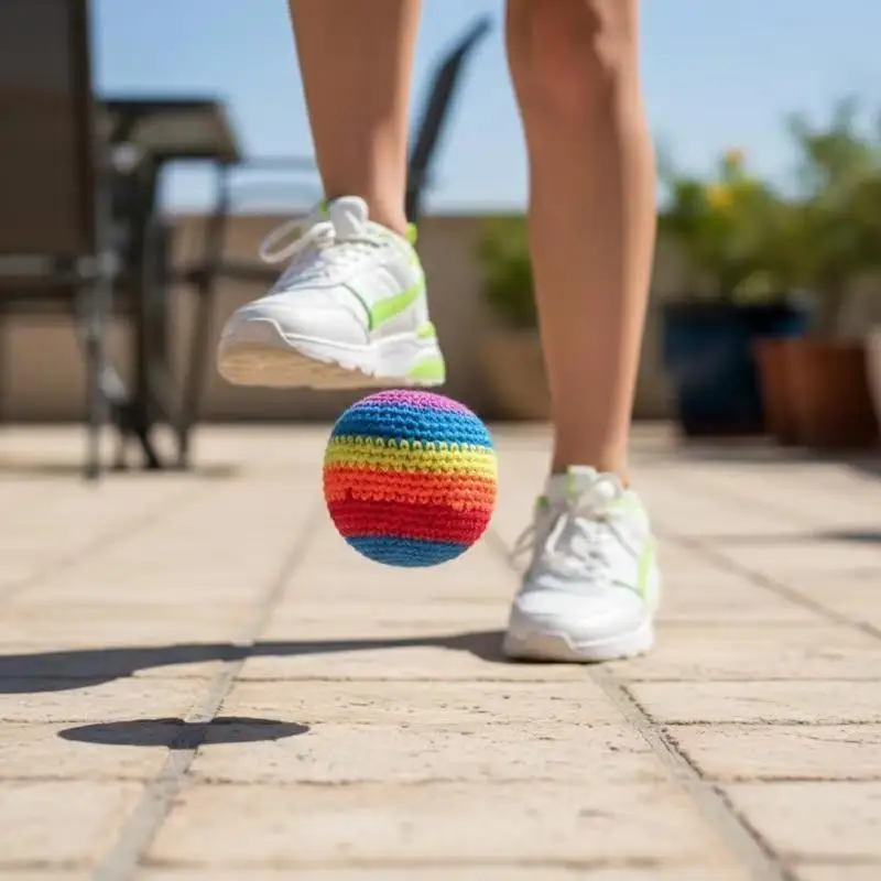 Soft Kid-Friendly Handmade Footbag Balls for Outdoor Play and Juggling
Soft Kid-Friendly Handmade Footbag Balls for Outdoor Play and Juggling