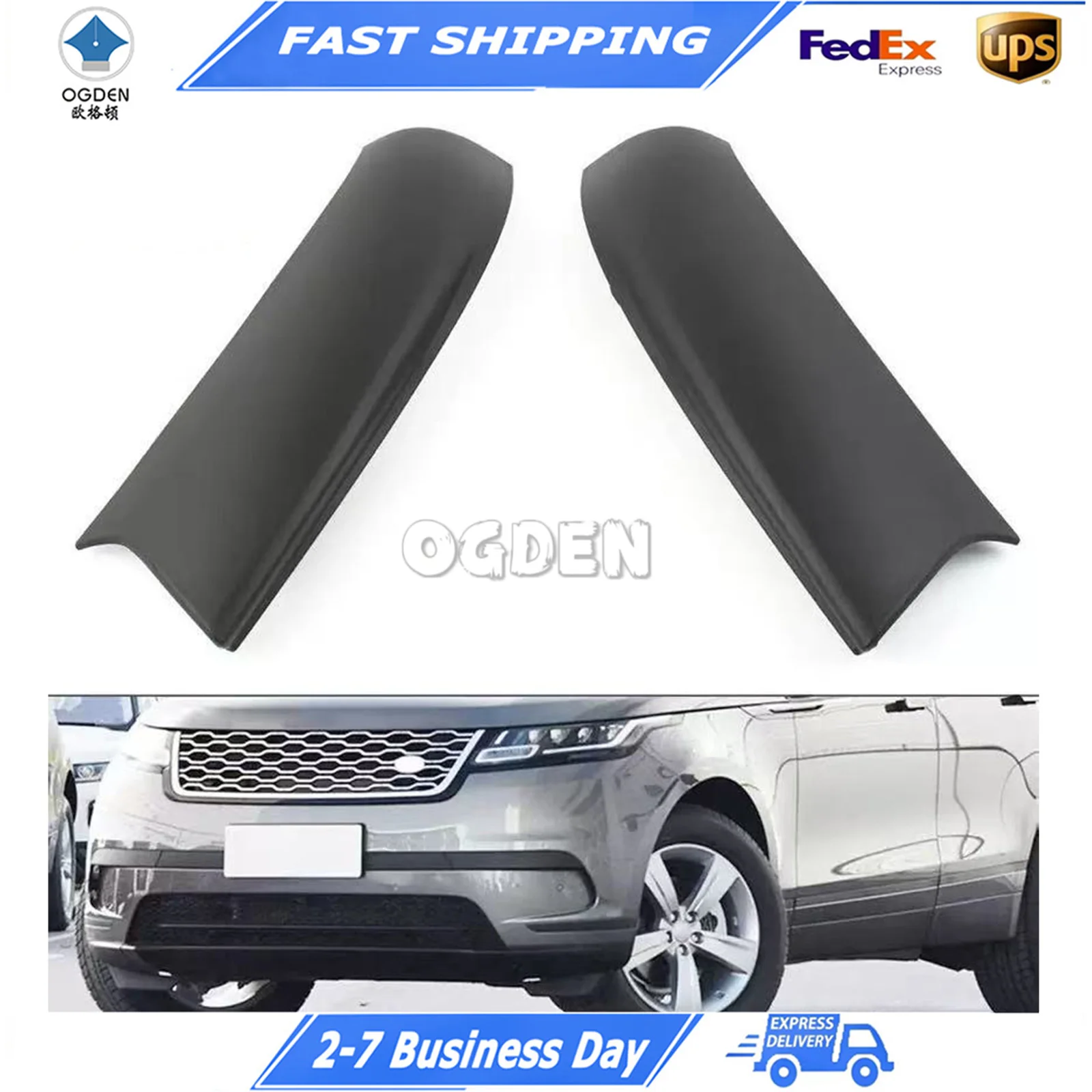 OGDEN Front Bumper Corner Cover Fits 2017-2024 Range Rover Velar LR093514 LR093513
OGDEN Front Bumper Corner Cover Fits 2017-2024 Range Rover Velar LR093514 LR093513