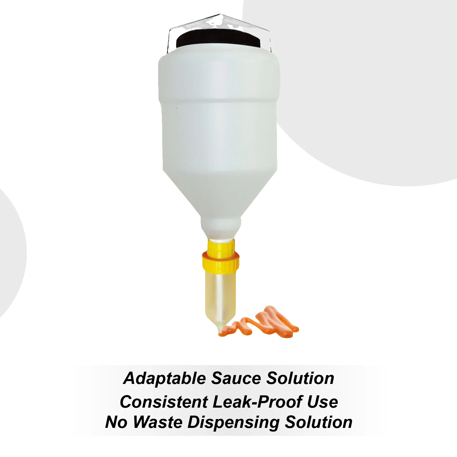 Sauce Dispenser Suspending Sauce Dispenser 3.5L Meal Prep Refillable Supplies Leakproof Container for Restaurant Hotel Noodle
Sauce Dispenser Suspending Sauce Dispenser 3.5L Meal Prep Refillable Supplies Leakproof Container for Restaurant Hotel Noodle
