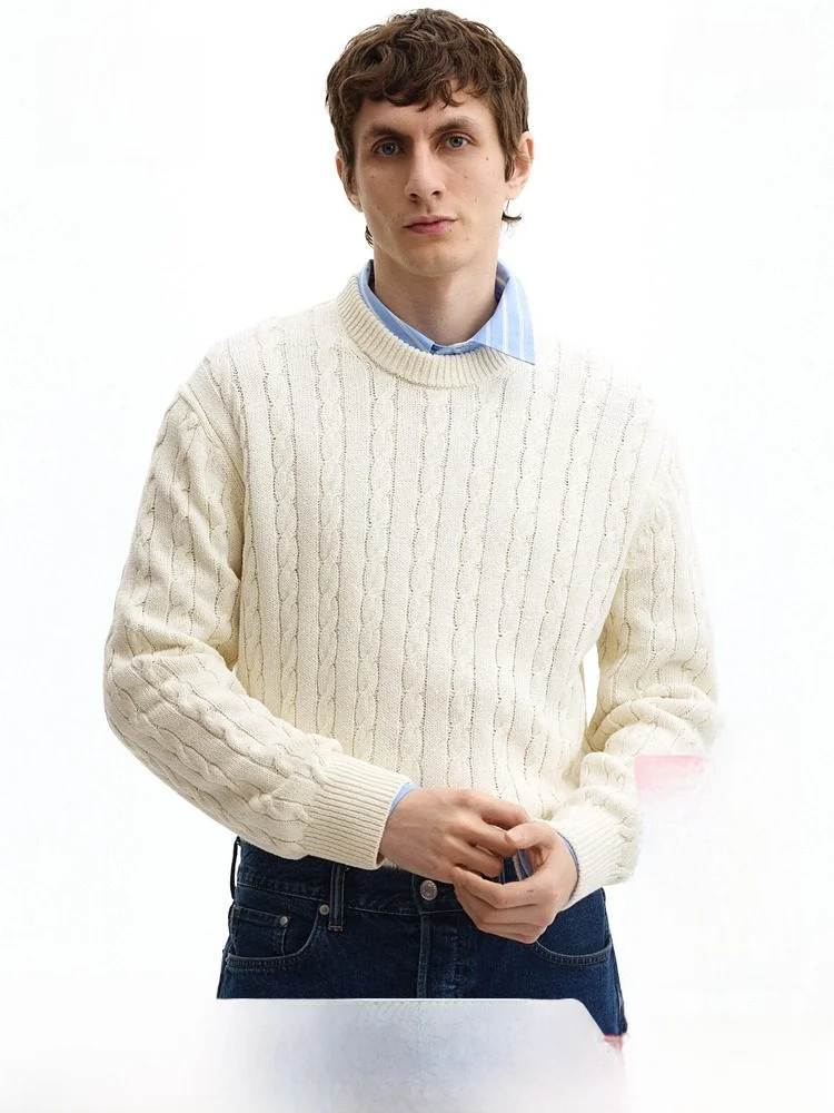 Spring New Men's Knitted Sweater Regular Fit Casual Sle Cotton Material Overhead Thin Normal H&M Brand 3509
Spring New Men's Knitted Sweater Regular Fit Casual Sle Cotton Material Overhead Thin Normal H&M Brand 3509