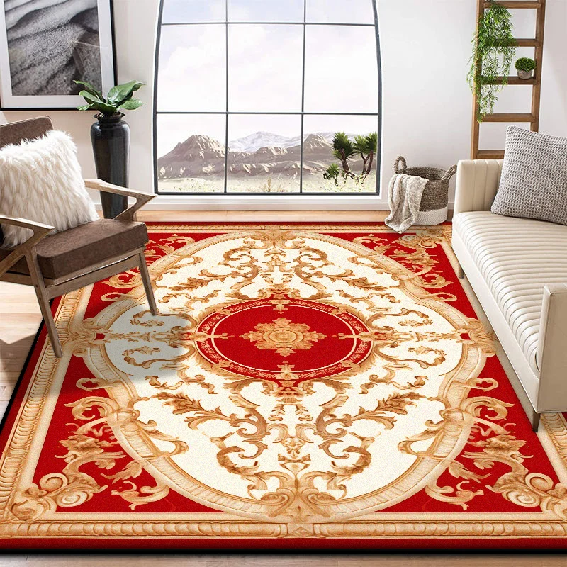 Home Decoration Luxury Persian Red Large Living Room Rug Easy Clean Dining Room Table Mat Antiskid Office Decoration Carpet Soft
Home Decoration Luxury Persian Red Large Living Room Rug Easy Clean Dining Room Table Mat Antiskid Office Decoration Carpet Soft