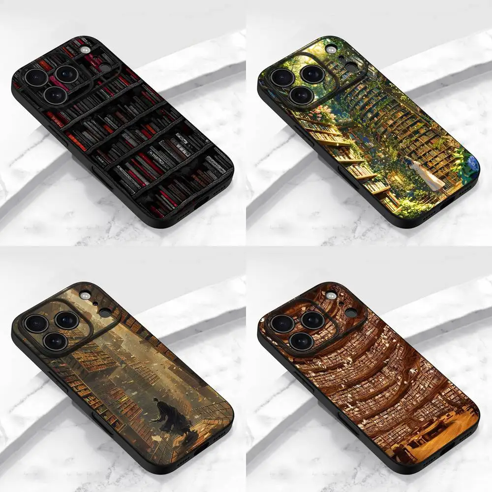 Bookshelf Study Books Phone Case For iPhone 17,16,15,14,13,12,11,Pro,Max,Plus,E,Air,Mini Protective Black Cover
Bookshelf Study Books Phone Case For iPhone 17,16,15,14,13,12,11,Pro,Max,Plus,E,Air,Mini Protective Black Cover