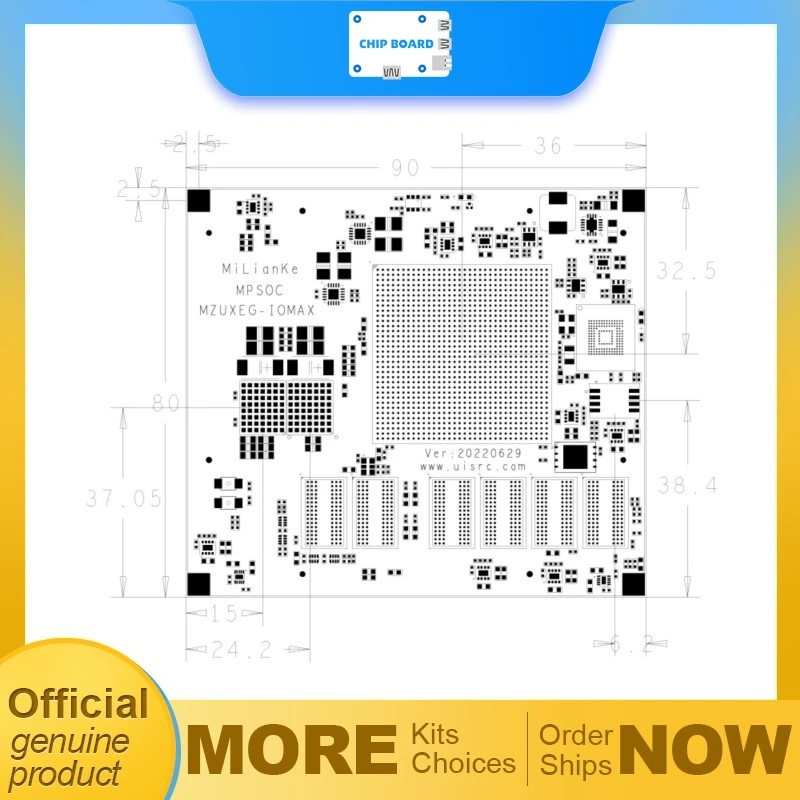 Milinker MLK-CM04 and CM05 MPSoC boards using ZU9EG or ZU15EG with abundant GTH and GTR lanes for advanced I/O expansion
Milinker MLK-CM04 and CM05 MPSoC boards using ZU9EG or ZU15EG with abundant GTH and GTR lanes for advanced I/O expansion