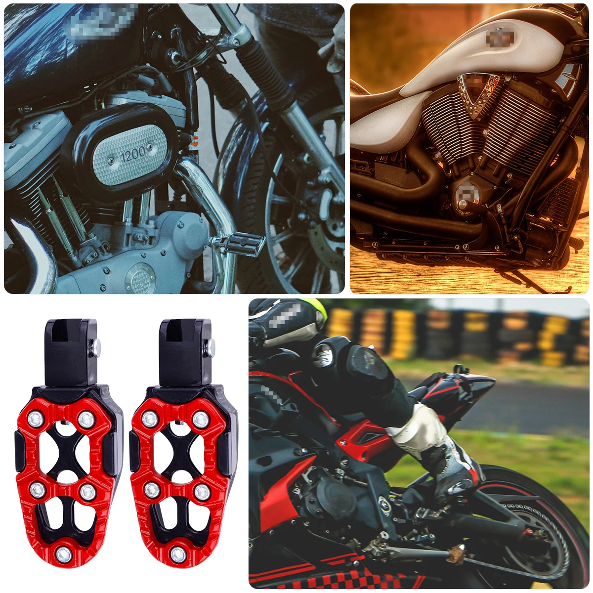 Aluminium Alloy Foot Pedals Durable Electric Vehicle Motor Accessories Lightweight Install Large Area Riding Bike
Aluminium Alloy Foot Pedals Durable Electric Vehicle Motor Accessories Lightweight Install Large Area Riding Bike