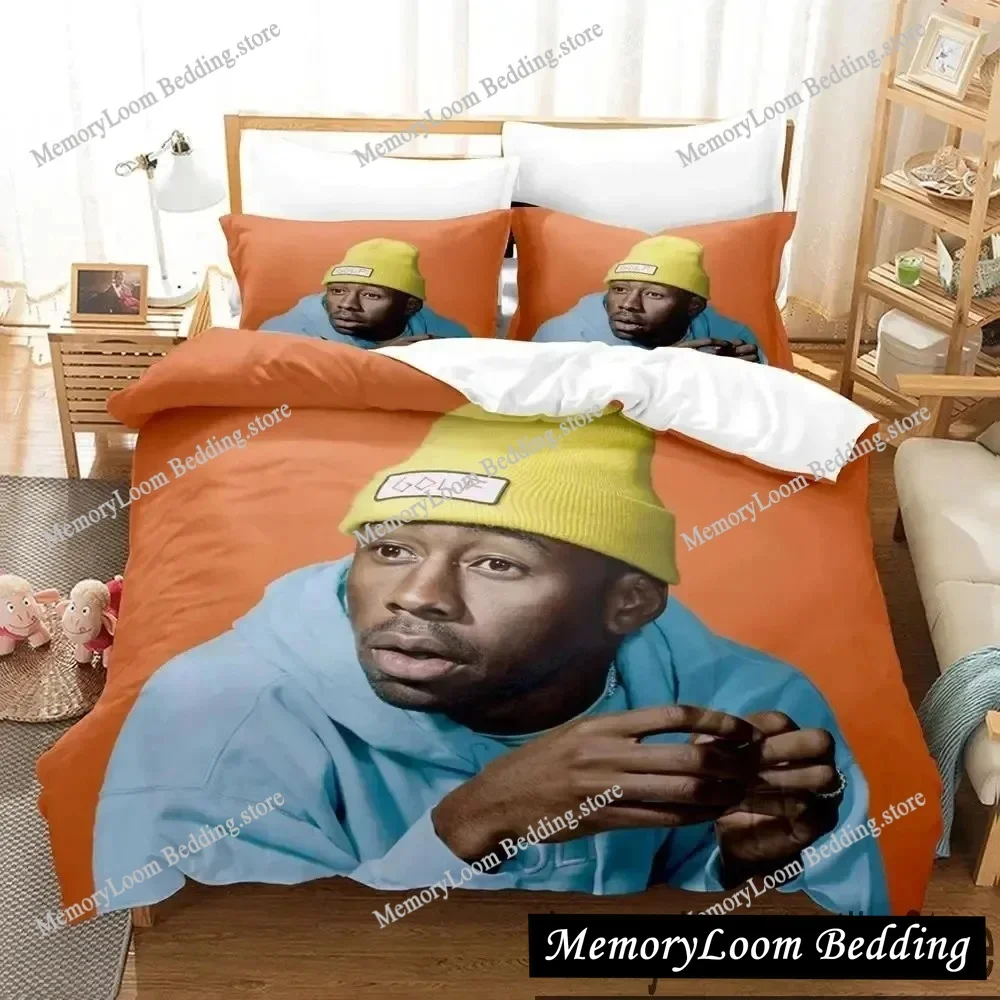 3D Print Tyler The Creator Rapper Bedding Set Boys Girls Twin Queen King Size Duvet Cover Pillowcase Bed Boys Adult
3D Print Tyler The Creator Rapper Bedding Set Boys Girls Twin Queen King Size Duvet Cover Pillowcase Bed Boys Adult