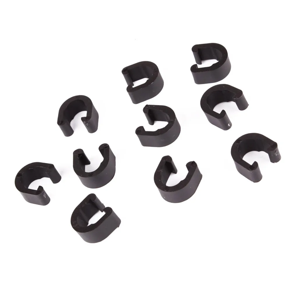 50pcs C Style Brake Buckles Dual Hook Cable Clamps Line Housing Hose Guides For Road Bike Folding Bicycle Accessories Black
50pcs C Style Brake Buckles Dual Hook Cable Clamps Line Housing Hose Guides For Road Bike Folding Bicycle Accessories Black