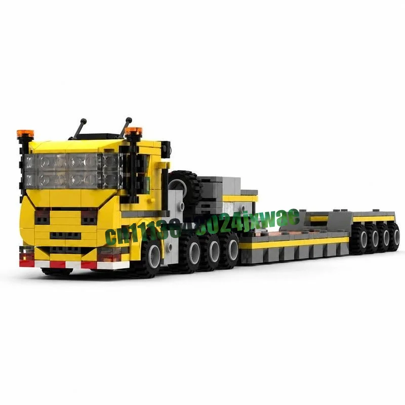 528PCS Construction Heavy Low-Loader MOC Custom Puzzle Model DIY Assembly Building Blocks Educational Creative Toy Popular Gift
528PCS Construction Heavy Low-Loader MOC Custom Puzzle Model DIY Assembly Building Blocks Educational Creative Toy Popular Gift
