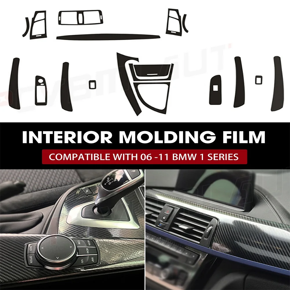 PCVBMLAUT For BMW 1 SERIES 06-11 interior modified film Super Gloss 5D Carbon Fiber Vinyl Wrap For Car Vinyl Film Vehicle Decal
PCVBMLAUT For BMW 1 SERIES 06-11 interior modified film Super Gloss 5D Carbon Fiber Vinyl Wrap For Car Vinyl Film Vehicle Decal