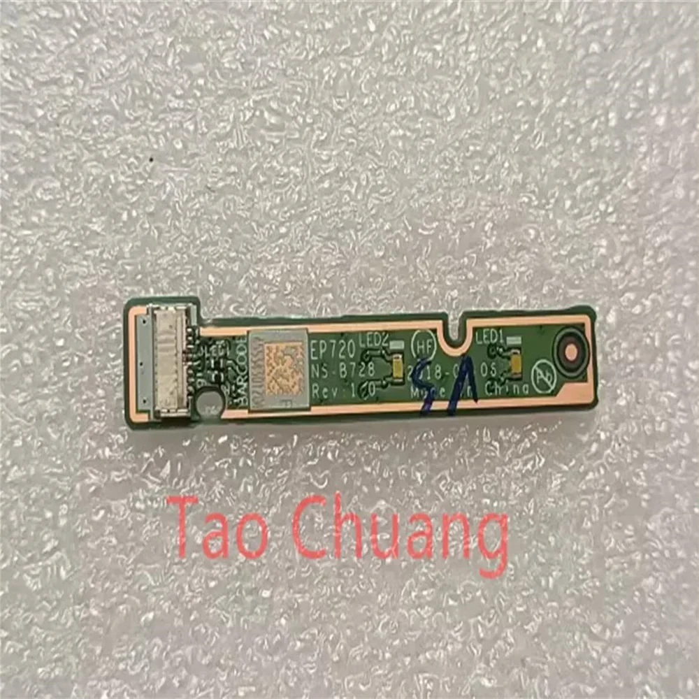 FOR Lenovo ThinkPad P52 P53 P72 P73 Hard Disk Lamp LED Indicator Board NS-B725 NS-B561
FOR Lenovo ThinkPad P52 P53 P72 P73 Hard Disk Lamp LED Indicator Board NS-B725 NS-B561