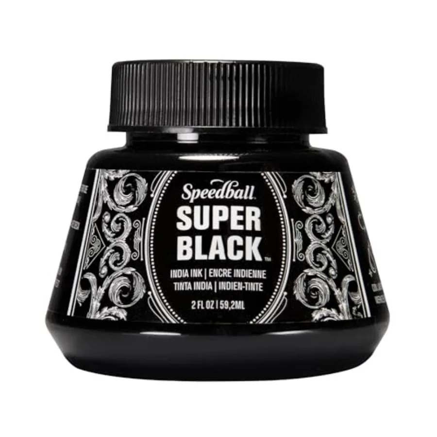 Super Black India Ink, 2-Ounce
Super Black India Ink, 2-Ounce
