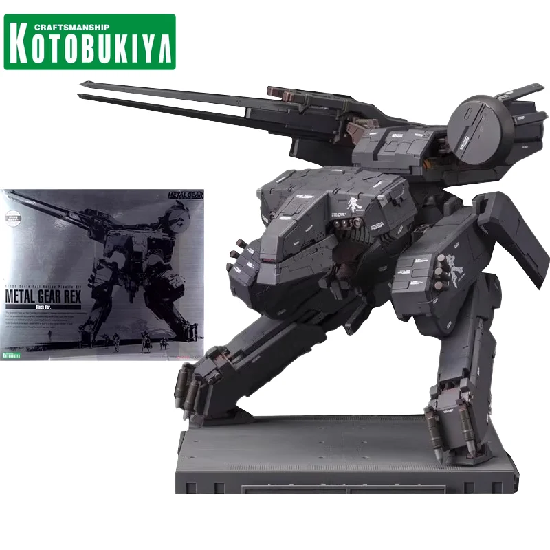 KOTOBUKIYA Original Anime KP305 METAL GEAR REX BLACK VER. Action Figure Assembly Model Toys Collectible Model Gifts for Children
KOTOBUKIYA Original Anime KP305 METAL GEAR REX BLACK VER. Action Figure Assembly Model Toys Collectible Model Gifts for Children