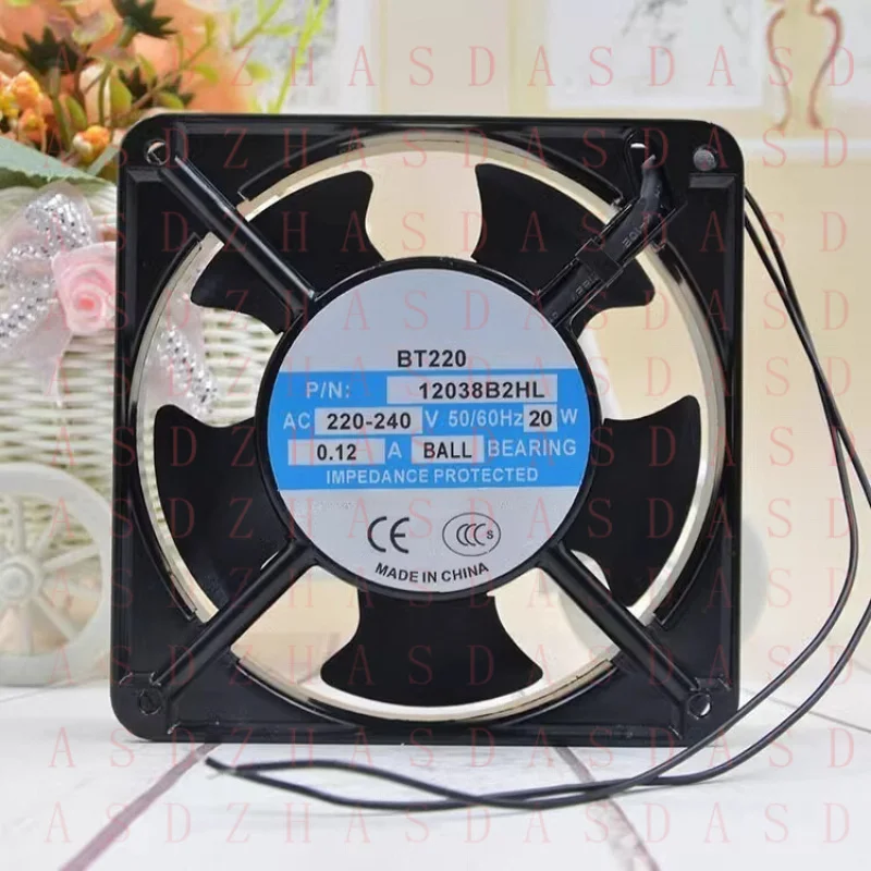 Z for MAXAIR BT220 12038B2HL AC220V-240V 0.12A 12038 12CM 2-Wire Cooling Fan
Z for MAXAIR BT220 12038B2HL AC220V-240V 0.12A 12038 12CM 2-Wire Cooling Fan