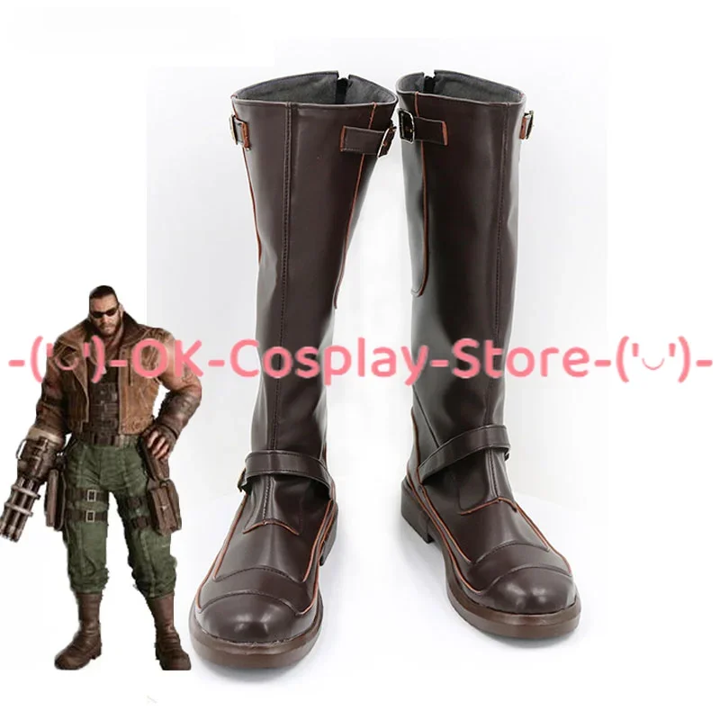 Game FF7 Barret Wallace Cosplay Shoes PU Leather Shoes Halloween Carnival Boots Cosplay Props Custom Made
Game FF7 Barret Wallace Cosplay Shoes PU Leather Shoes Halloween Carnival Boots Cosplay Props Custom Made