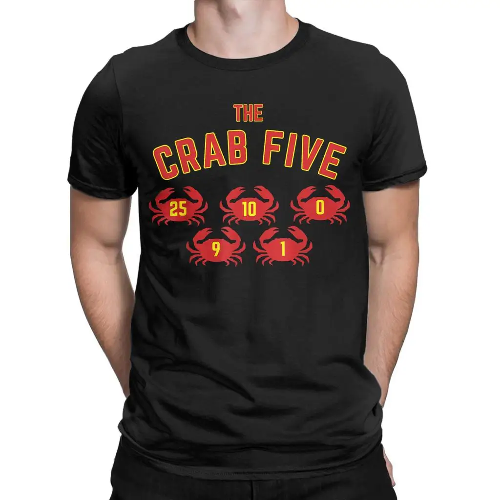 Баскетбольный номер Crab Five Maryland, мужской и женский повседневный удобный дышащий многофункциональный топ с короткими рукавами и принтом
Баскетбольный номер Crab Five Maryland, мужской и женский повседневный удобный дышащий многофункциональный топ с короткими рукавами и принтом