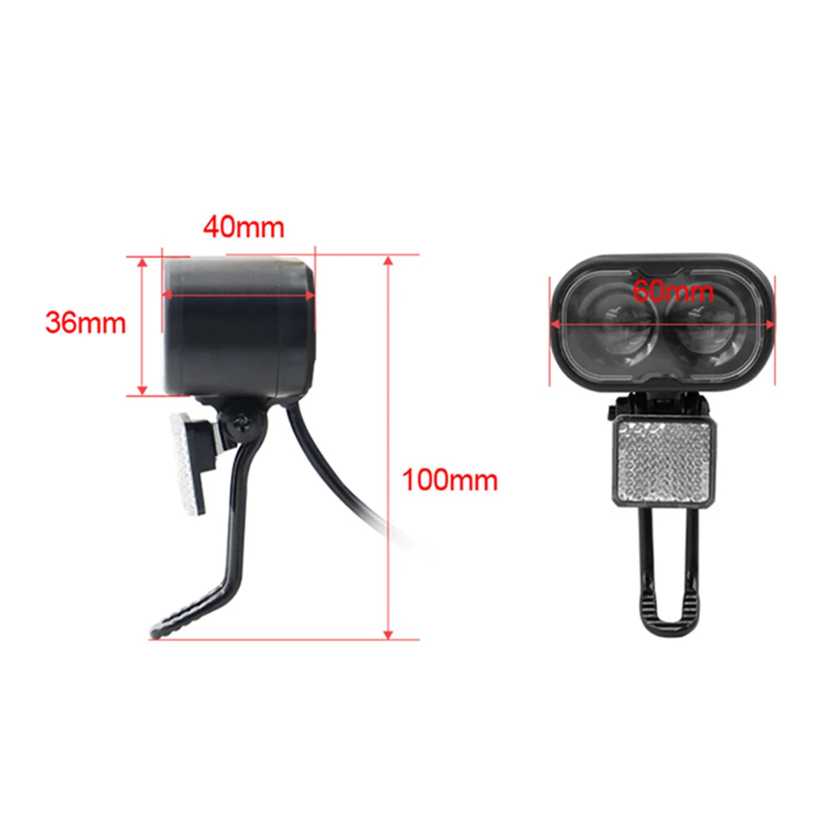 【Лестный шанс!】Велосипедная фара с литиевой батареей, 12-48 В, 2 контакта, водонепроницаемая вилка, передняя лампа, аксессуары для горного и шоссейного велосипеда
【Лестный шанс!】Велосипедная фара с литиевой батареей, 12-48 В, 2 контакта, водонепроницаемая вилка, передняя лампа, аксессуары для горного и шоссейного велосипеда