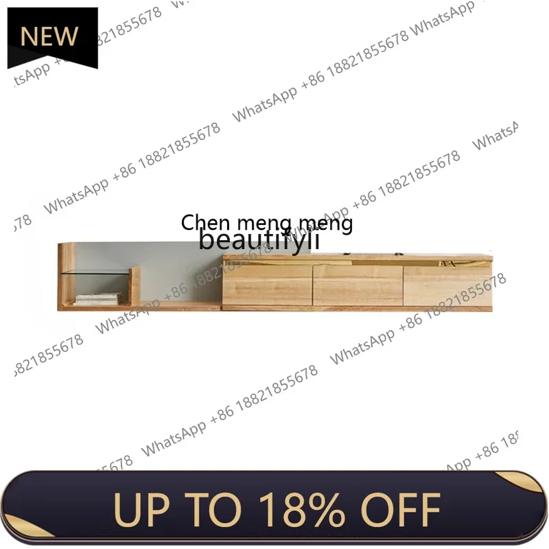 P178 Solid Wood Retractable Floor TV Cabinet Log Silent Style White Wax Wood Solid Wood Modern Minimalist Combination Floor Cabi
P178 Solid Wood Retractable Floor TV Cabinet Log Silent Style White Wax Wood Solid Wood Modern Minimalist Combination Floor Cabi